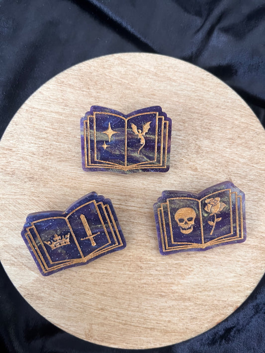 Fantasy Book pins