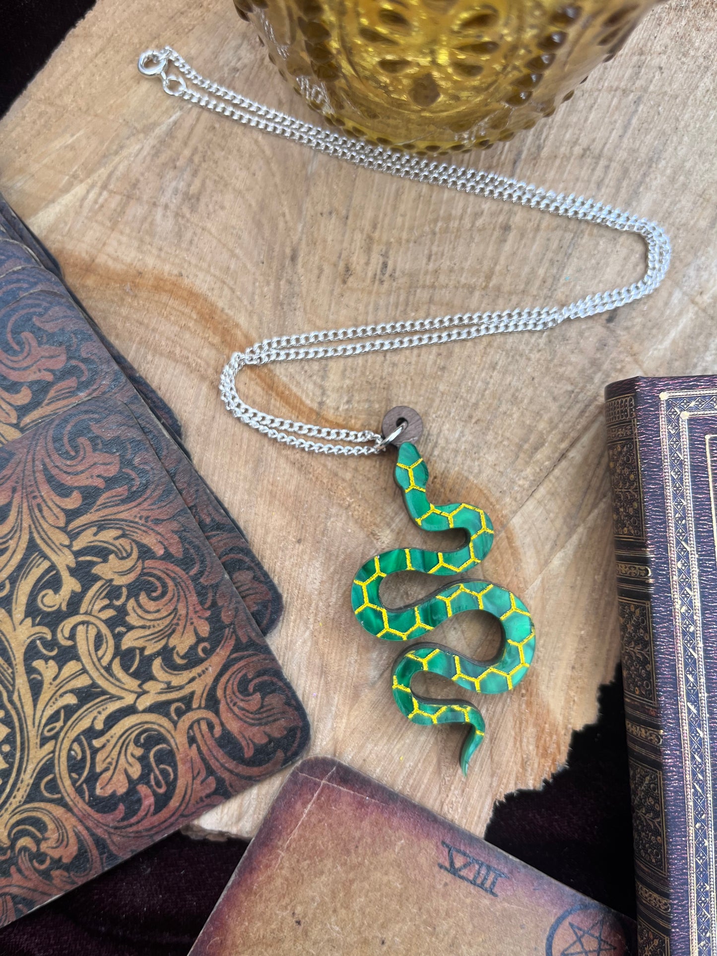 Serpent necklace