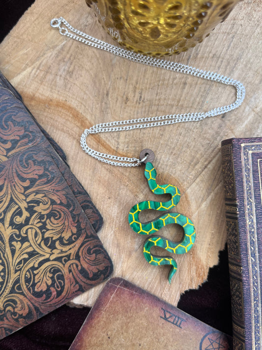 Serpent necklace