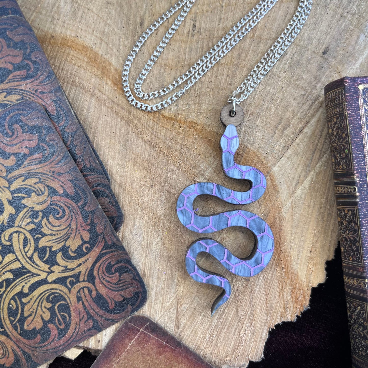 Serpent necklace