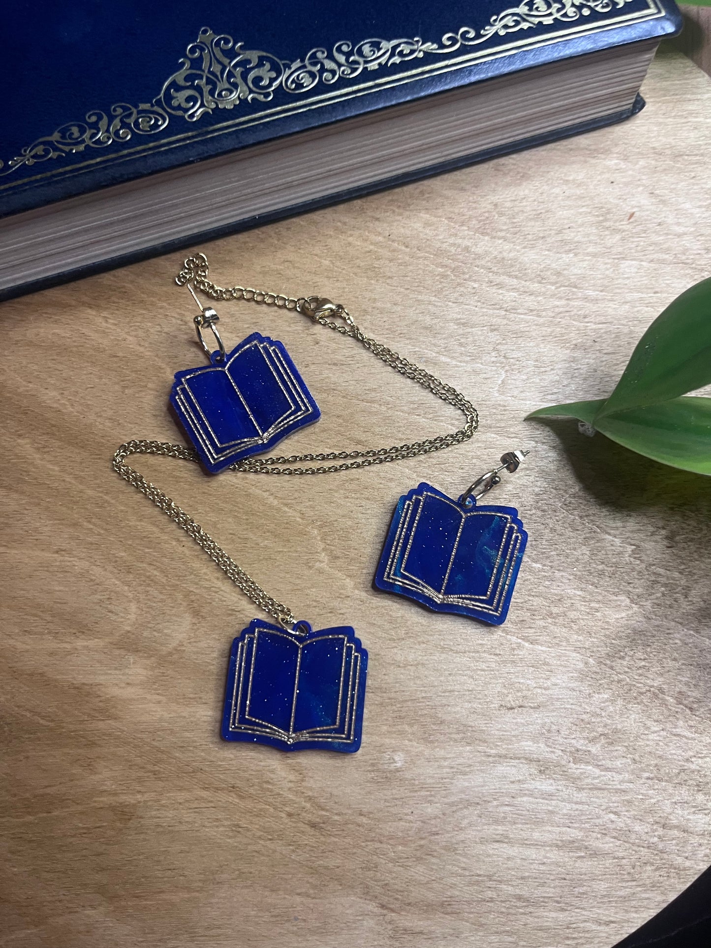 Magical Tome earrings