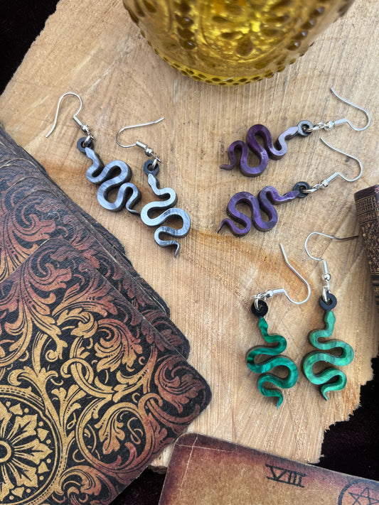 Snakelet earrings