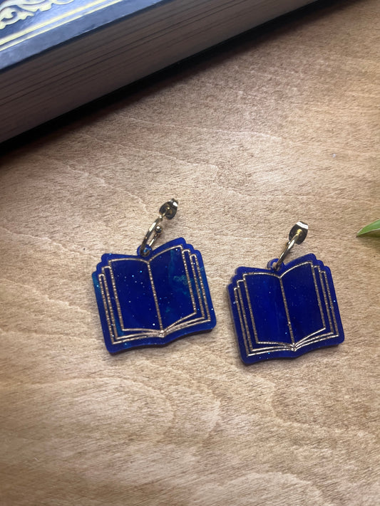 Magical Tome earrings